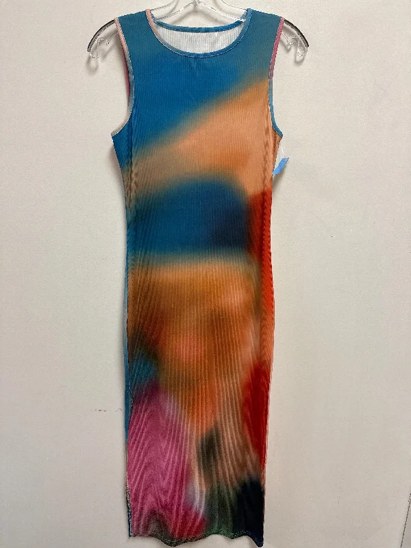 Price Reduction Dress Casual Maxi By Clothes Mentor In Multi-colored, Size: S