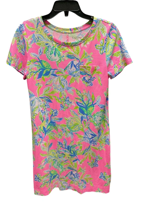 Overstock Sale Dress Designer By Lilly Pulitzer In Pink, Size: M
