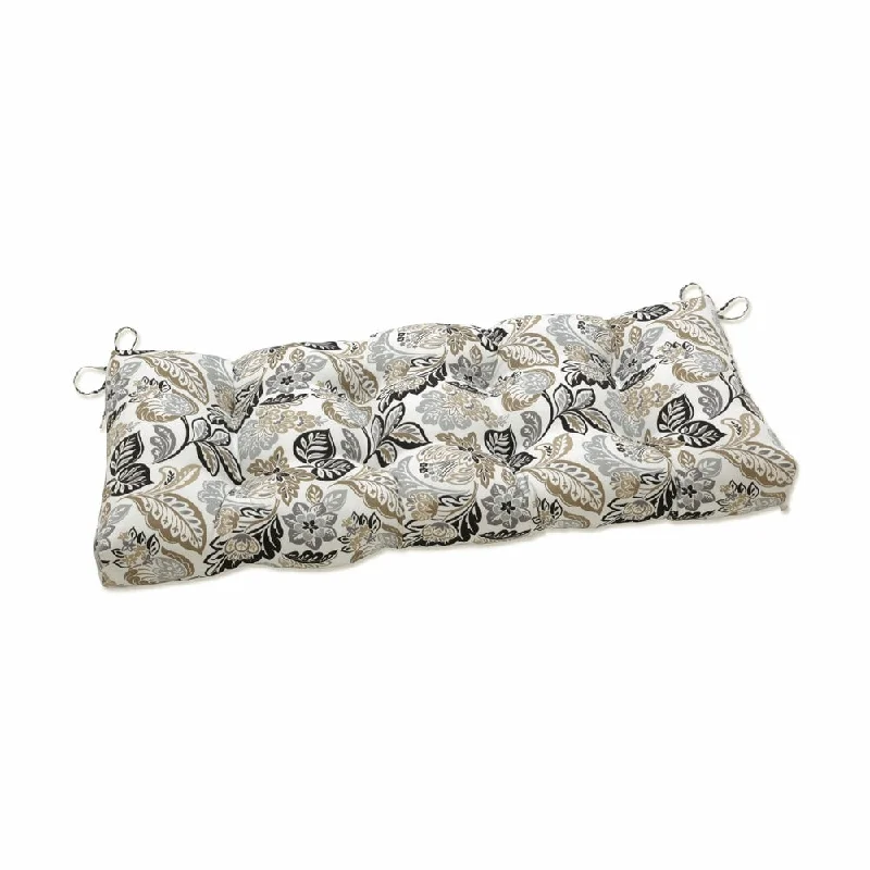 Daily Deals Pillow Perfect Outdoor | Indoor Dailey Pewter Outdoor Tufted Bench Swing Cushion 48 X 18 X 5 Daily Deals Pillow Perfect Outdoor | Indoor Dailey Pewter Outdoor Tufted Bench Swing Cushion 48 X 18 X 5