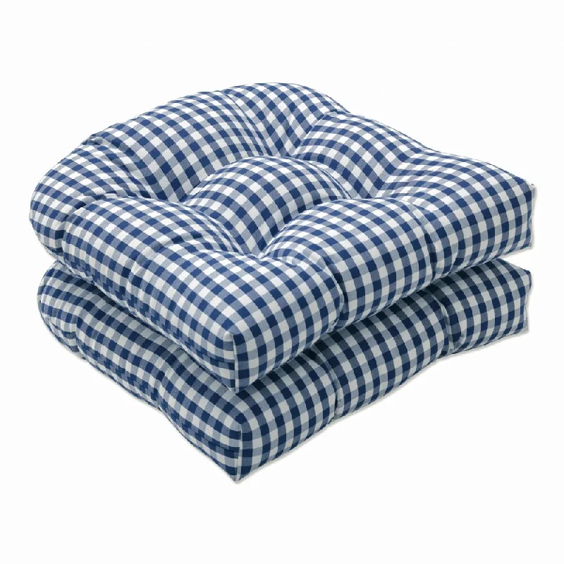 Discount Days Pillow Perfect Outdoor | Indoor Dawson Lapis Seat Cushion (Set of 2) 19 X 19 X 5 Discount Days Pillow Perfect Outdoor | Indoor Dawson Lapis Seat Cushion (Set of 2) 19 X 19 X 5