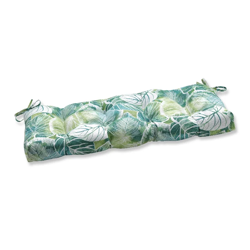 YEAR-End Clearance Pillow Perfect Outdoor Key Cove Lagoon Blown Bench Cushion
