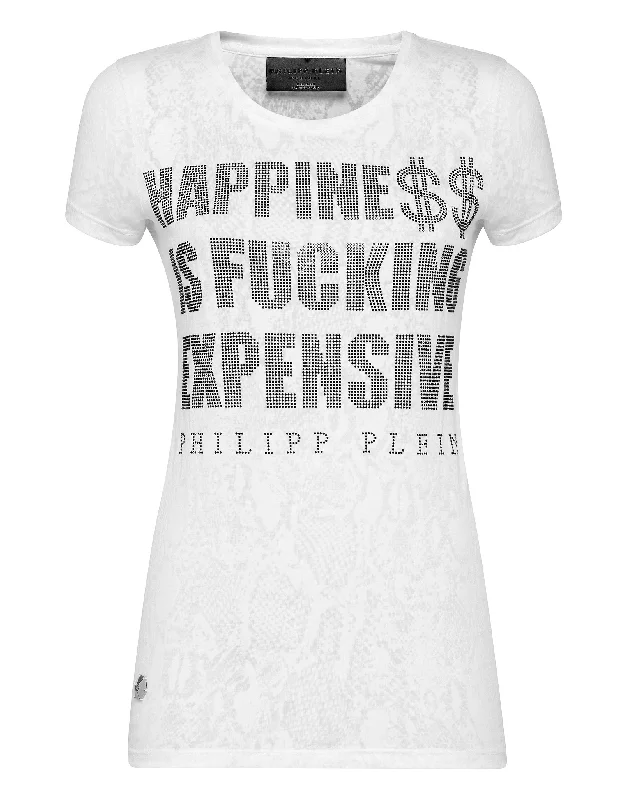 Huge Savings T-shirt Round Neck SS Crystal