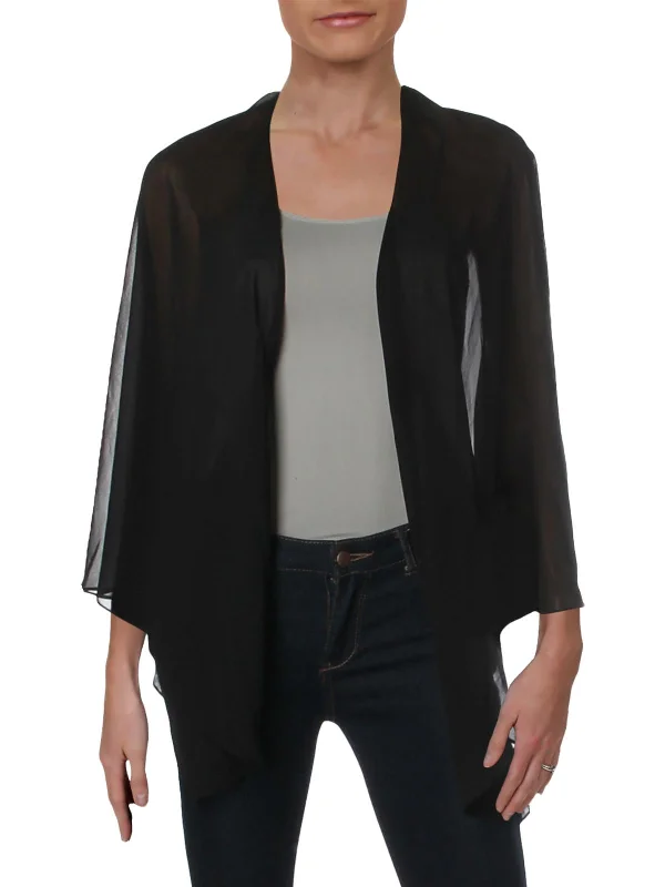 Special Savings Womens Chiffon Sheer Shrug