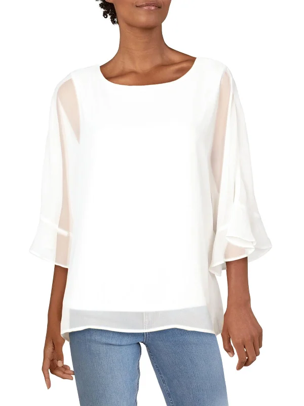 Crazy Savings Womens Layered Dressy Blouse
