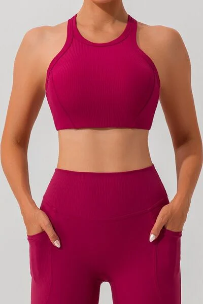 Buy More, Save More Round Neck Racerback Active Tank