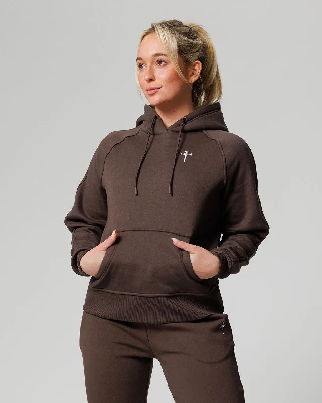 Special Buy Women's Tech Fleece Hoodie - Woodland Brown